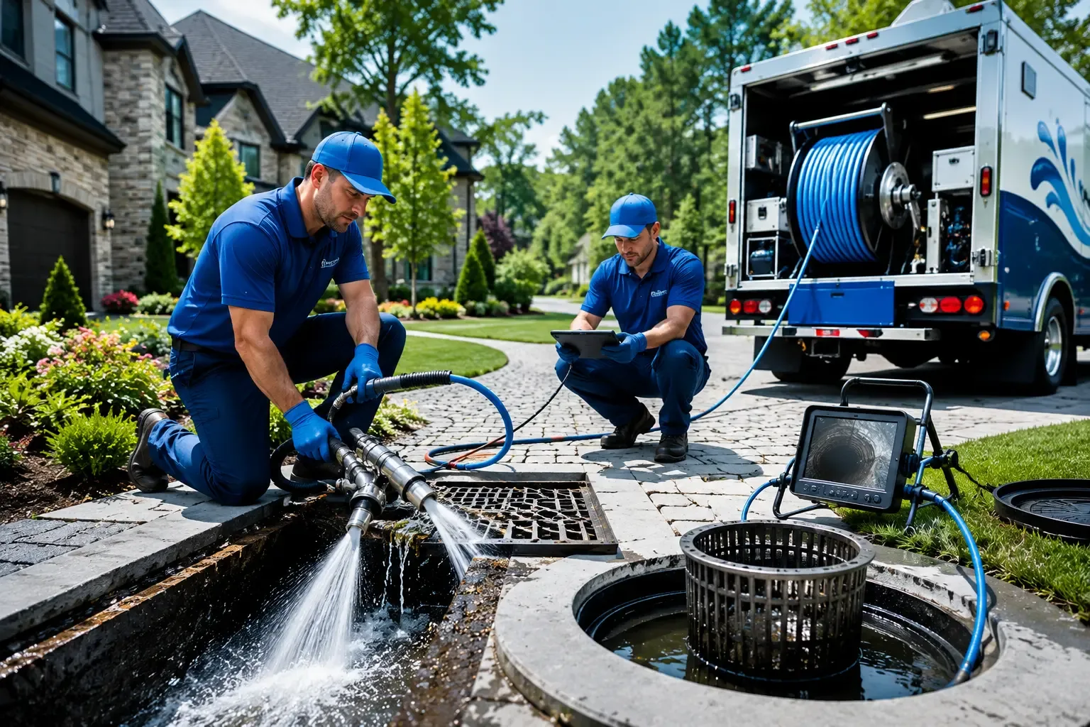 Local outdoor drain cleaning professionals in Nellis, WV